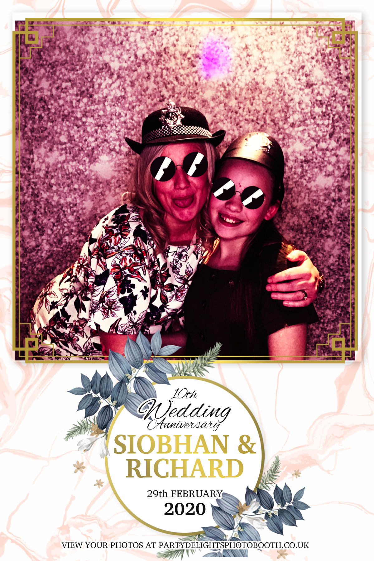 Siobhan and Richards Vow renewal  | View more photos from the event at gallery.partydelightsphotobooth.co.uk/u/PartyDelightsPhotoBooth/Siobhan-and-Richards-Vow-renewal